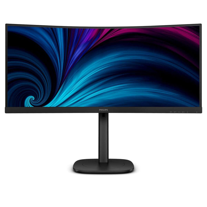 Philips 34B2U3600C, 34" Curved 1500R, VA, WLED, 3440x1440@120Hz, 4ms GtG, 300cd m/2, 3500:1, 50M:1 DCR, Adaptive Sync, FlickerFree, SoftBlue, 5Wx2, Tilt, Height Adjust, Swivel, HDMI, DP, USB hub