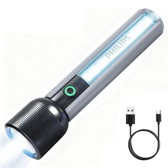 LED flashlight PHILIPS SFL1183/10, 400 Lumens