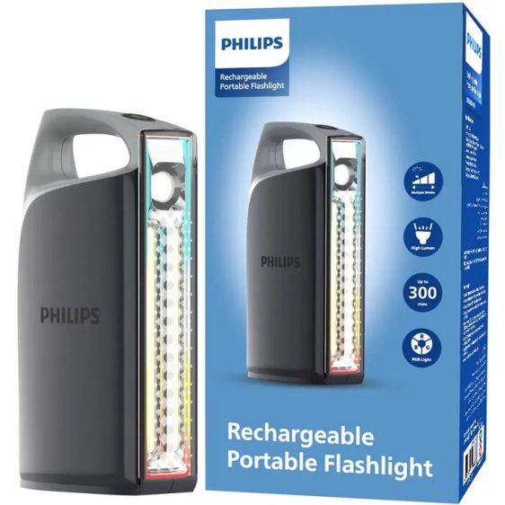 LED flashlight PHILIPS SFL3402/10, 900 Lumens