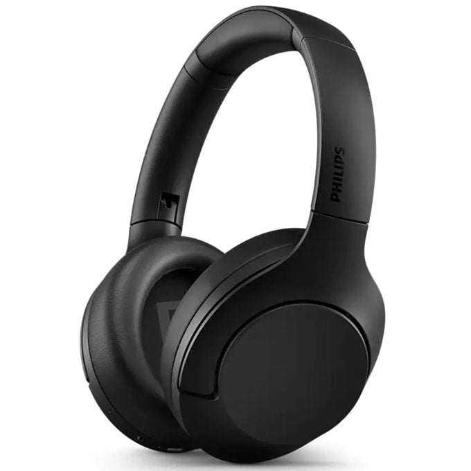 PHILIPS Bluetooth over-ear ANC black Up to 60 hours playback time 40 mm membranes