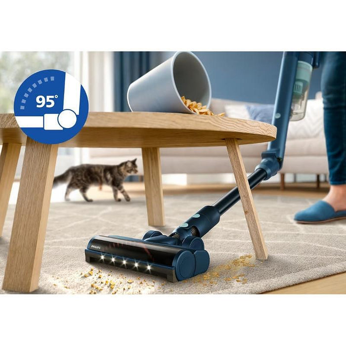 Cordless vacuum cleaner for dry and wet cleaning PHILIPS XC5244/10