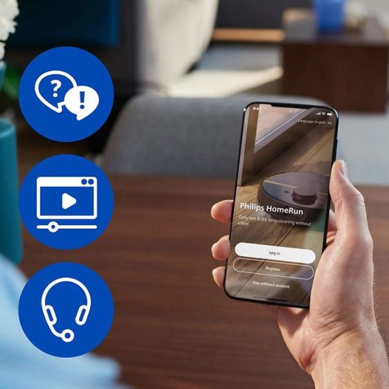 Robot vacuum cleaner PHILIPS XU5000/20 HomeRun 5000