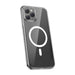 Phone case Baseus Magnetic Crystal Clear for iPhone 11 Pro Max (transparent) with all-tempered-glass screen protector