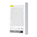 Phone case Baseus Magnetic Crystal Clear for iPhone 12 (transparent) with all-tempered-glass screen protector