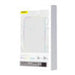 Phone case Baseus Magnetic Crystal Clear for iPhone 12 (transparent) with all-tempered-glass screen protector
