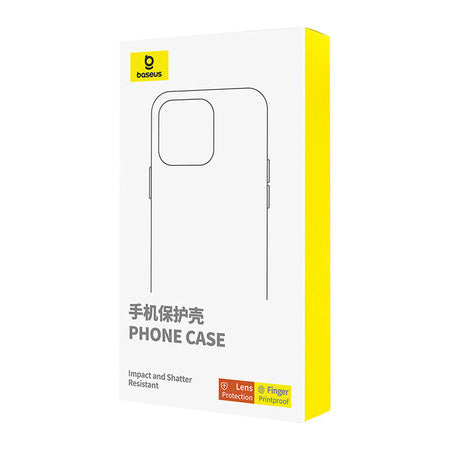 Phone Case Baseus SkyRing Magnetic with Stand for iP 15 Pro + tempered-glass and cleaning kit (black) - Protective