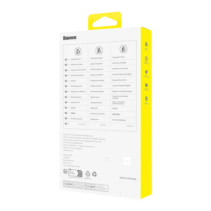 Phone Case for iP 13 PRO Baseus OS-Lucent Series (Clear) - Protective cases for smartphones<<<Cases<<<GSM