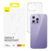 Phone Case for iP 14 PRO Baseus OS-Lucent Series (Clear) - Protective cases for smartphones<<<Cases<<<GSM