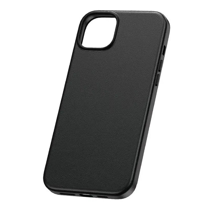 Phone Case for iPhone 15 Baseus Fauxther Series (Black) - Protective cases for smartphones<<<Cases<<<GSM