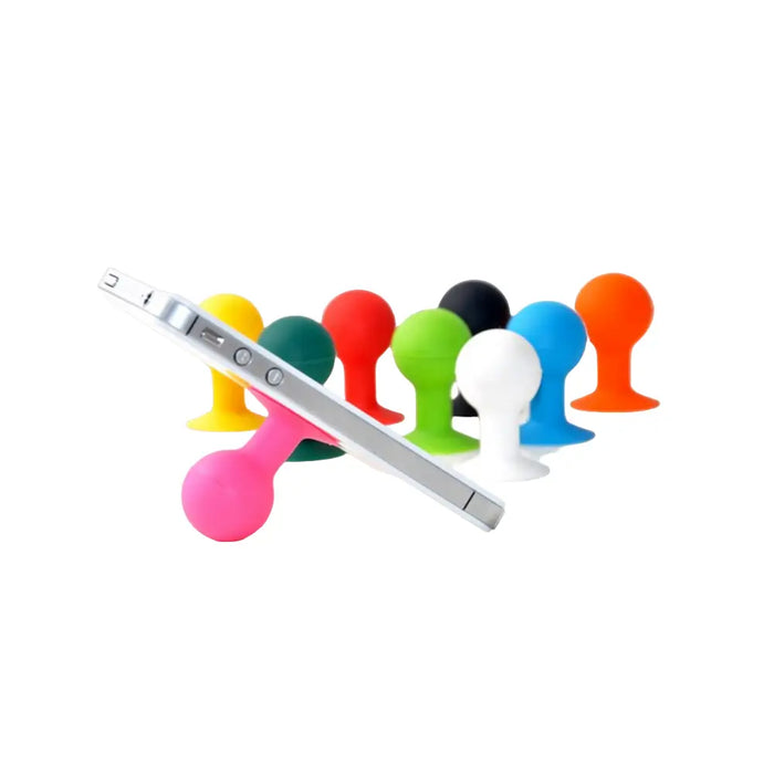 Phone holder with a round head - white - Cell phone holders<<<HurtelXML