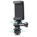 Phone/Sports Camera Holder with Adapter - Black - Photo accessories<<<HurtelXML