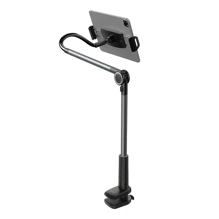 Phone / tablet rotary clip holder Baseus Otaku Life Rotary Pro (gray) - Bases and stands<<<stands<<<tripods<<<Selfie