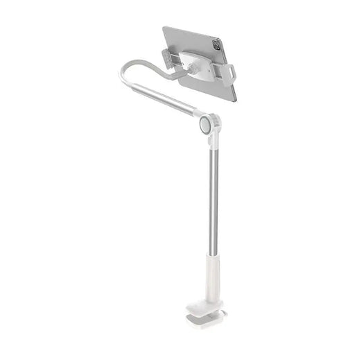 Phone / tablet rotary clip holder Baseus Otaku Life Rotary Pro (silver) - Bases and stands<<<stands<<<tripods<<<Selfie
