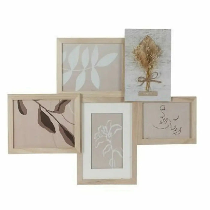 Photo frame DKD Home Decor 53 x 2,4 x 39,5 cm Crystal Natural Shabby Chic - Декорация и Осветление<<<Дом