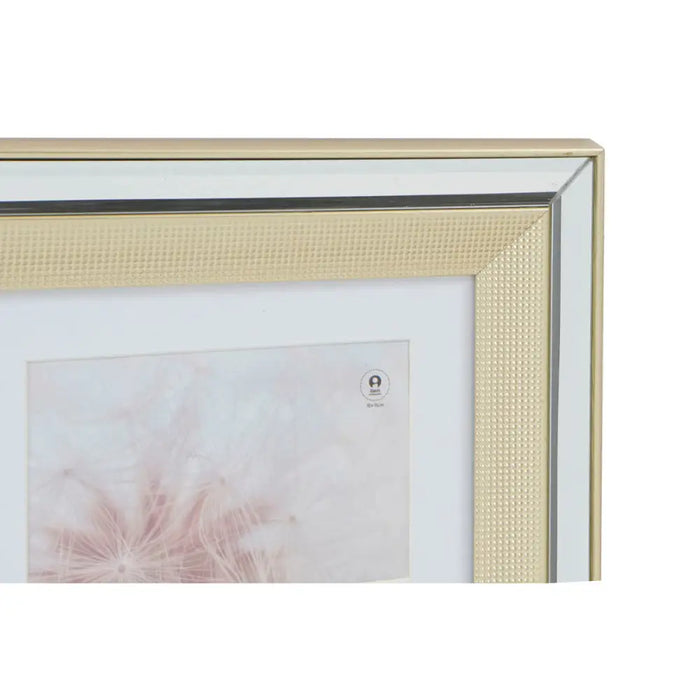 Photo frame DKD Home Decor Golden Silver Aluminium Crystal polystyrene Traditional 47 x 2 x 40 cm (2 Units) - Декорация