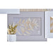 Photo frame DKD Home Decor Love Home Wood Flower Natural (46 x 3 x 39 cm) (2 Units) - Декорация и Осветление<<<Дом
