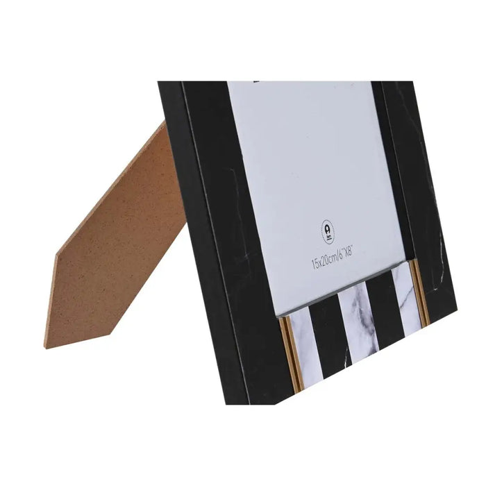 Photo frame DKD Home Decor Metal Bicoloured MDF Wood (20,8 x 1,5 x 25,8 cm) - Декорация и Осветление<<<Дом