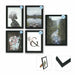 Photo frame DKD Home Decor Multiple 23 x 2 x 28 cm Black Modern MDF Wood - Декорация и Осветление<<<Дом