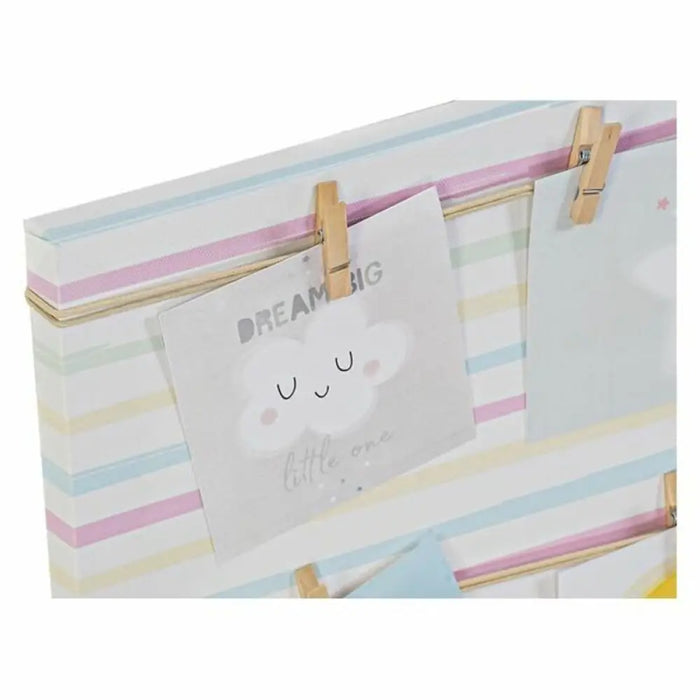 Photo frame DKD Home Decor Sunshine Multicolour Canvas Baby 50 x 2 x 50 cm - Декорация и Осветление<<<Дом
