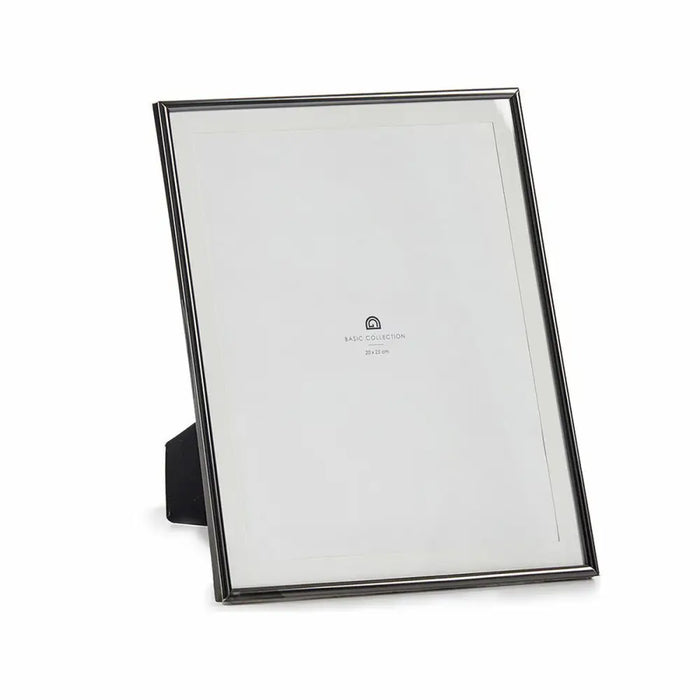 Photo frame Gift Decor Black Crystal Steel (12 Units) - Декорация и Осветление<<<Дом Градина<<<BigBuy&&&Рамки за