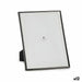 Photo frame Gift Decor Black Crystal Steel (12 Units) - Декорация и Осветление<<<Дом Градина<<<BigBuy&&&Рамки за