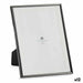 Photo frame Gift Decor Black Crystal Steel (12 Units) - Декорация и Осветление<<<Дом Градина<<<BigBuy&&&Рамки за