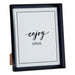 Photo frame Gift Decor Black Glass Plastic (6 Units) - Декорация и Осветление<<<Дом Градина<<<BigBuy&&&Рамки за