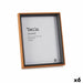 Photo frame Gift Decor Brown Black Crystal MDF Wood (6 Units) - Декорация и Осветление<<<Дом Градина<<<BigBuy&&&Рамки