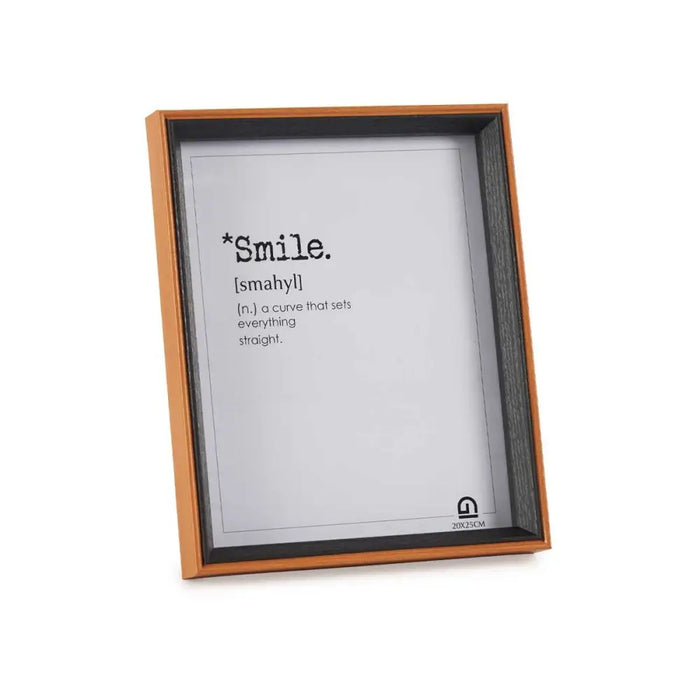 Photo frame Gift Decor Brown Black Crystal MDF Wood (6 Units) - Декорация и Осветление<<<Дом Градина<<<BigBuy&&&Рамки