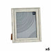 Photo frame Gift Decor Brown Silver Wood Glass Crystal polystyrene Plastic (6 Units) - Декорация и Осветление<<<Дом