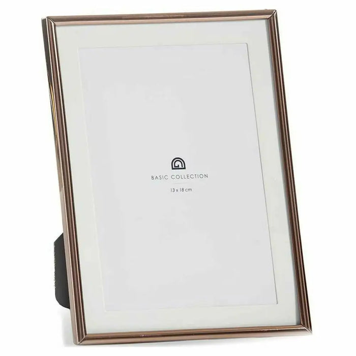 Photo frame Gift Decor Copper Crystal Steel (12 Units) - Декорация и Осветление<<<Дом Градина<<<BigBuy&&&Рамки за