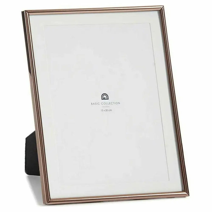 Photo frame Gift Decor Copper Crystal Steel (12 Units) - Декорация и Осветление<<<Дом Градина<<<BigBuy&&&Рамки за