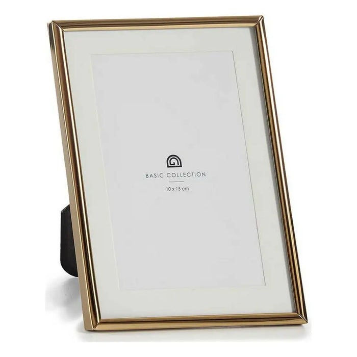 Photo frame Gift Decor Golden Crystal Steel (12 Units) - Декорация и Осветление<<<Дом Градина<<<BigBuy&&&Рамки за