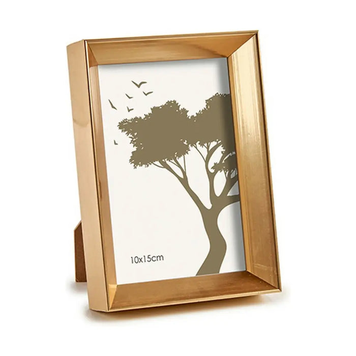 Photo frame Gift Decor Golden Glass Plastic (6 Units) - Декорация и Осветление<<<Дом Градина<<<BigBuy&&&Рамки за