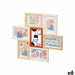 Photo frame Gift Decor Multicolour Metal MDF Wood (6 Units) - Декорация и Осветление<<<Дом Градина<<<BigBuy&&&Рамки за