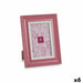 Photo frame Gift Decor Pink Crystal Plastic (6 Units) - Декорация и Осветление<<<Дом Градина<<<BigBuy&&&Рамки за