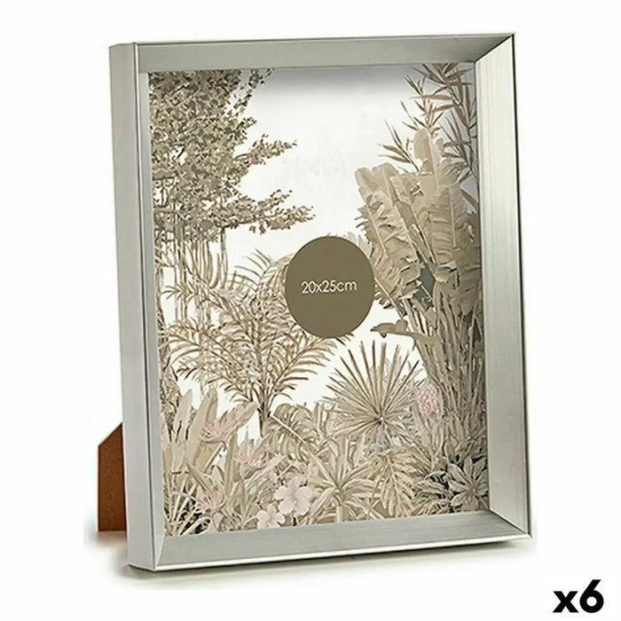 Photo frame Gift Decor Silver Glass Plastic (6 Units) - Декорация и Осветление<<<Дом Градина<<<BigBuy&&&Рамки за