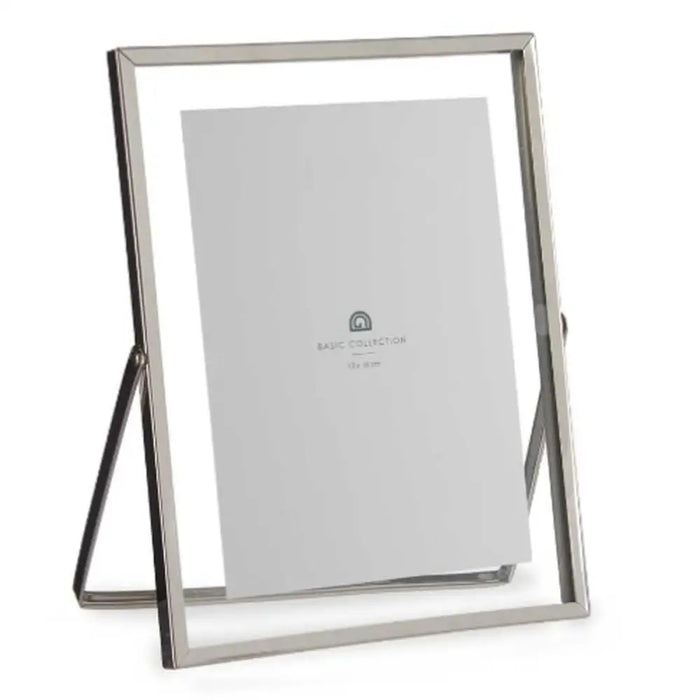 Photo frame Gift Decor Silver Metal Glass Plastic (12 Units) - Декорация и Осветление<<<Дом Градина<<<BigBuy&&&Рамки за