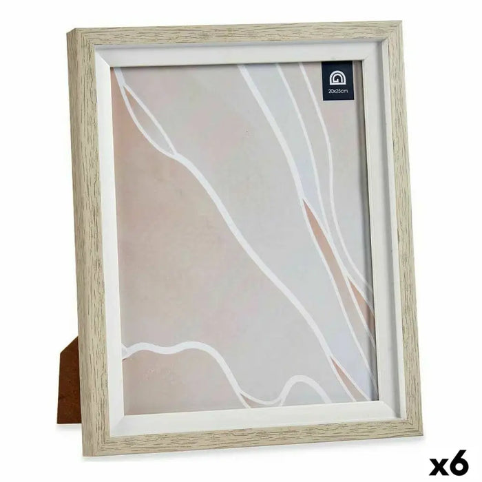 Photo frame Gift Decor White Beige Glass Crystal polystyrene Plastic (6 Units) - Декорация и Осветление<<<Дом