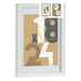 Photo frame Gift Decor White Glass MDF Wood (6 Units) - Декорация и Осветление<<<Дом Градина<<<BigBuy&&&Рамки за