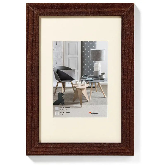 PHOTO FRAME HOME 20X30 CM. WALNUT - Рамки и клипс<<<Декорации<<<Мебели и интериор<<<Praktiker