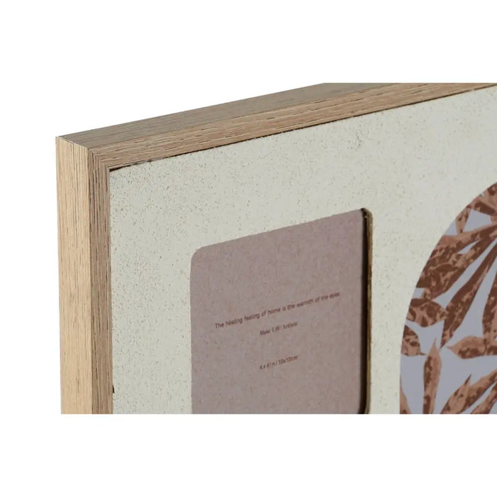 Photo frame Home ESPRIT Beige Crystal MDF Wood Scandinavian 34 X 2 X 39 cm - Декорация и Осветление<<<Дом