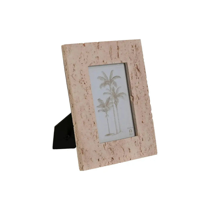 Photo frame Home ESPRIT Beige Resin Crystal Marble Urban 18 x 2 x 22 cm - Декорация и Осветление<<<Дом