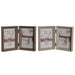 Photo frame Home ESPRIT Brown Beige Crystal polystyrene Urban 25 x 3 x 18 cm (2 Units) - Декорация и Осветление<<<Дом