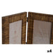 Photo frame Home ESPRIT Brown Beige Natural Ivory Crystal polystyrene Scandinavian 31 X 2 X 21 cm (4 Units) - Декорация