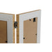 Photo frame Home ESPRIT Brown Beige Natural Ivory Crystal polystyrene Scandinavian 31 X 2 X 21 cm (4 Units) - Декорация