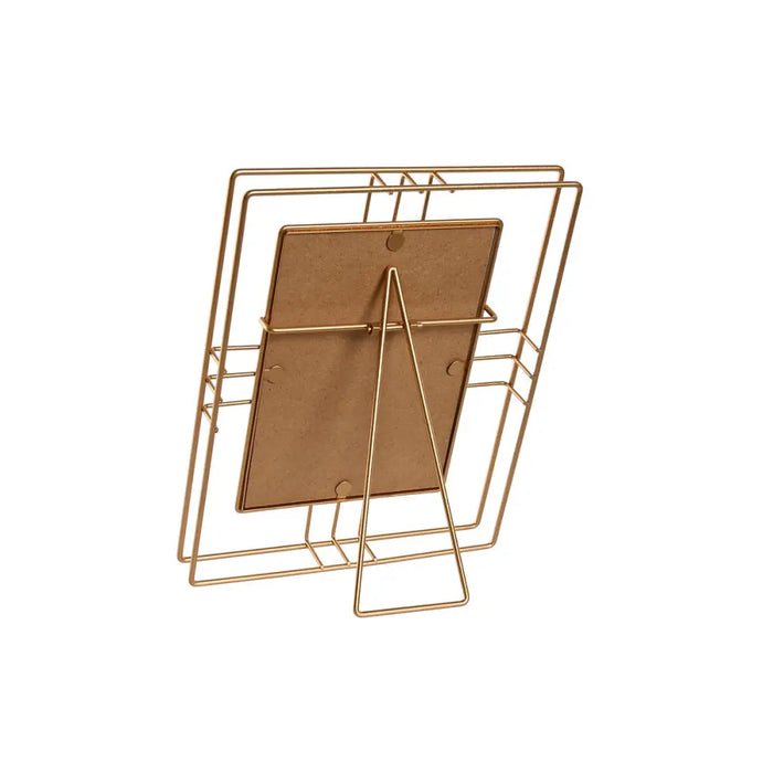 Photo frame Home ESPRIT Golden Metal Crystal 18,5 x 2,5 x 23,5 cm (12 Units) - Декорация и Осветление<<<Дом