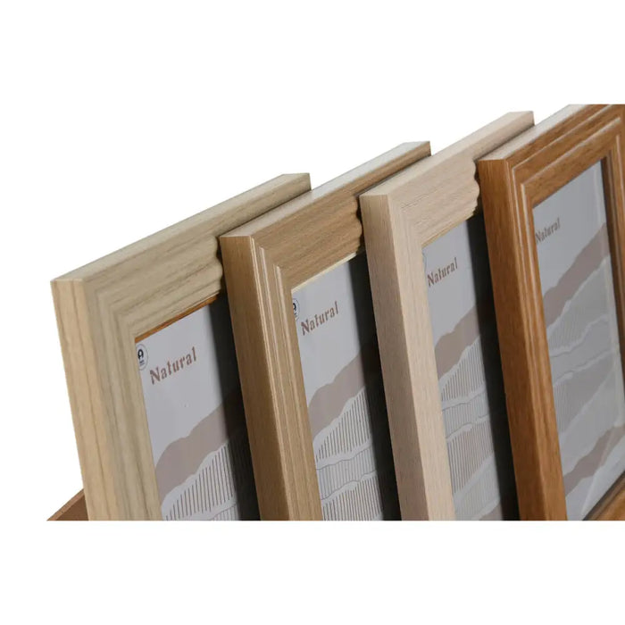 Photo frame Home ESPRIT Multicolour Crystal polystyrene 19,2 x 1,6 x 24,2 cm (4 Units) - Декорация и Осветление<<<Дом
