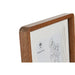 Photo frame Home ESPRIT White Brown Crystal Acacia Scandinavian 22 x 2,8 x 27 cm - Декорация и Осветление<<<Дом