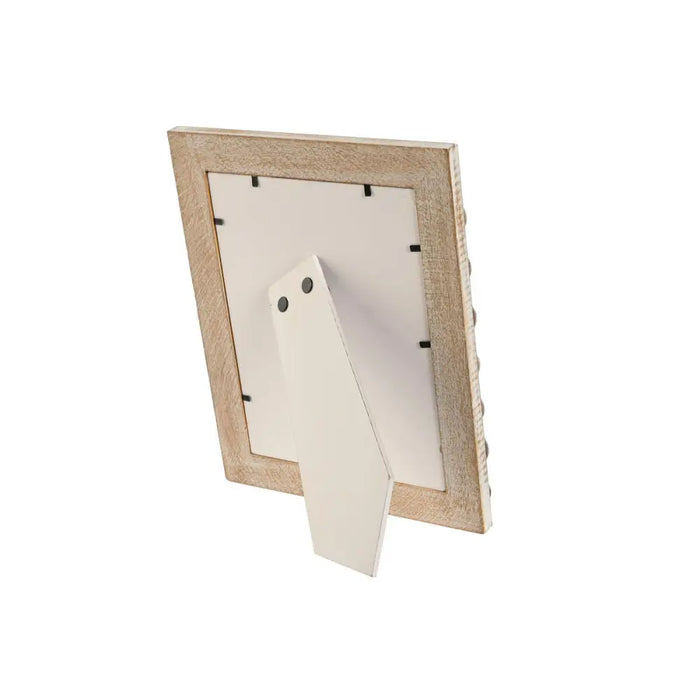 Photo frame Home ESPRIT White Brown Crystal Mango wood 21 x 3 x 26 cm - Декорация и Осветление<<<Дом